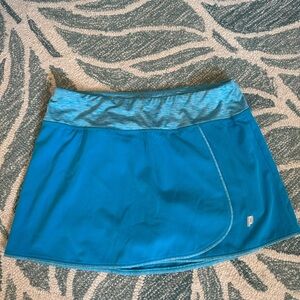 Prince Turquoise Tennis/Golf Skort Sz S